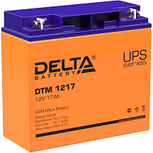 Батарея для ИБП Delta DTM 1217, 12 В, 17 А·ч, срок службы 6 лет