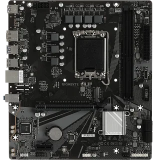 Материнская плата Gigabyte B760M H V2, LGA1700, Intel B760, Micro-ATX, DDR5