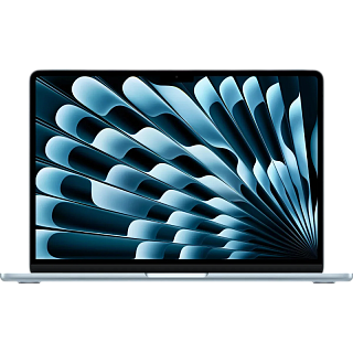 Ноутбук Ноутбук Apple/ 13-inch MacBook Air: Apple M5 10 core CPU, 8 core GPU/16GB/512Gb SSD Sky Blue En kbd