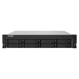 Сетевое хранилище NAS QNAP SMB 8-Bay 2U rackmount NAS, 4 ГБ ОЗУ