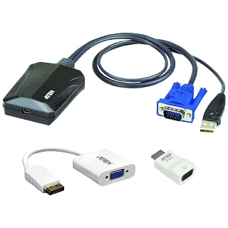 Консольный адаптер ATEN CV211CP для ноутбука, USB