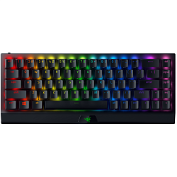 Игровая клавиатура Razer BlackWidow V3 Mini HyperSpeed, Green Switch, русская раскладка, чёрный
