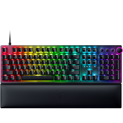 Игровая клавиатура Razer Huntsman V2, Purple Switch, русская раскладка, чёрный