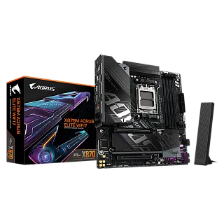 Материнская плата Gigabyte X870M A ELITE WF7, AM5, AMD X870, Micro-ATX, DDR5