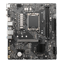 Материнская плата MSI INTEL H610 s1700, LGA1700, mATX, DDR4, DIMM, 64 ГБ ОЗУ