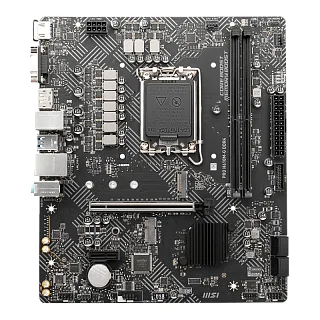 Материнская плата MSI INTEL H610 s1700, LGA1700, mATX, DDR4, DIMM, 64 ГБ ОЗУ