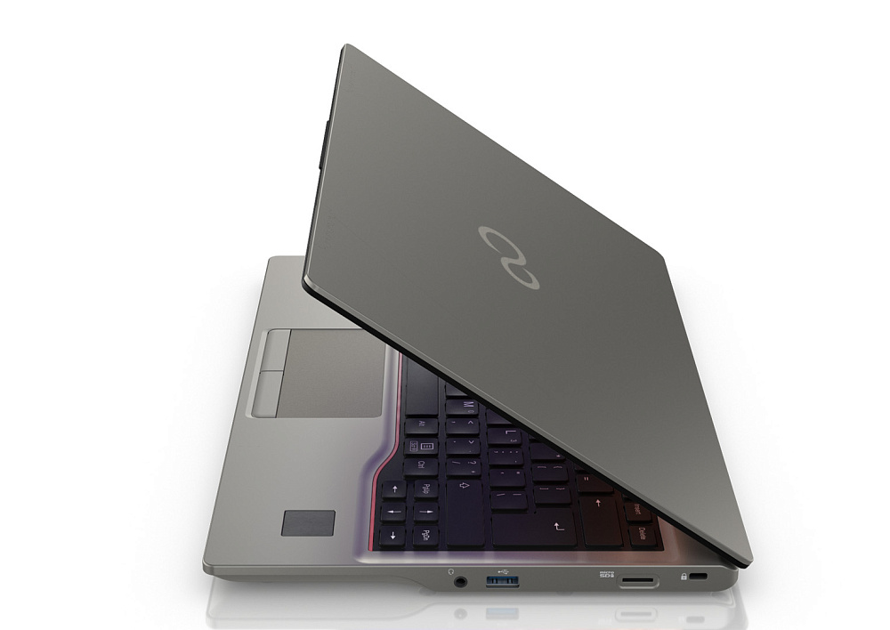 Ноутбук Fujitsu LIFEBOOK U7413 Warm Silver (7U14A3) U7413T52S64GB2TB, 14" Full HD IPS MULTI-TOUCH, i5-1340P, 64GB, SSD 2TB PCIe GEN4, WINDOWS 11 PRO, КЛАВИАТУРА RU/US, гарантия 1 год, сделано в Японии, фото 5