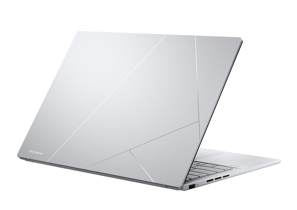 Ноутбук ASUS Zenbook 14 OLED Foggy Silver UX3405MA-QD488W (90NB11R2-M00SS0), Intel Core Ultra 7 155H, 16 ГБ LPDDR5X, 14" Full HD+ OLED, 2 TB SSD PCIe GEN4, WINDOWS 11 HOME, КЛАВИАТУРА RU/US, гарантия 1 год, ЧЕХОЛ В ПОДАРОК!, фото 4