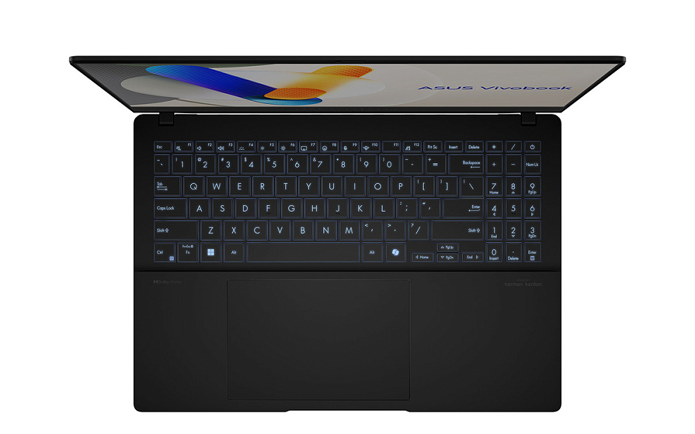Ноутбук ASUS Vivobook S 15 OLED Neutral Black S5506MA-MA066W (90NB14E1-M004X0), Intel Core Ultra 5 125H, 16GB LPDDR5X, 1 TB SSD PCIe GEN4, 15.6" 3K OLED 120 Гц, Intel Arc Graphics, WINDOWS 11 HOME, КЛАВИАТУРА RU/US, гарантия 1 год, фото 5