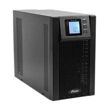 ИБП Powerman Online 3000 plus, 2700 Вт, 3 розетки, Schuko, Tower, батарея 4 мин