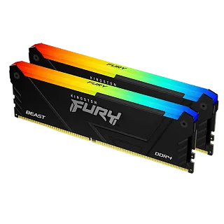 Оперативная память Kingston KF432C16BB12AK2/32, 32 ГБ (2x16 ГБ), DDR4, 3200 МГц, DIMM, PC4-25600