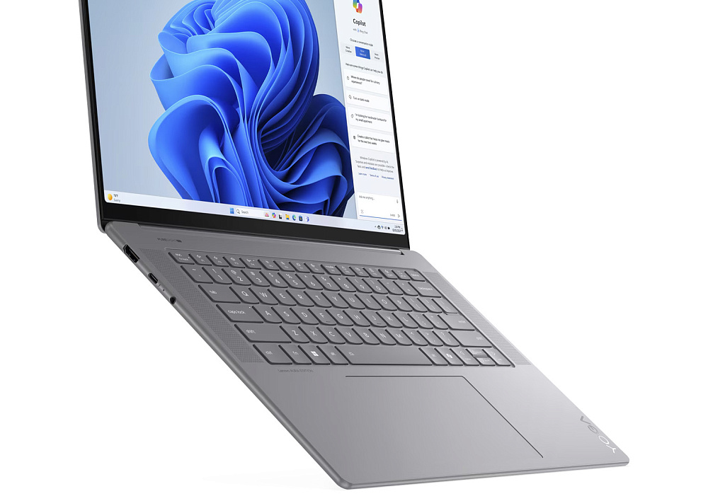 Ноутбук Lenovo Yoga Slim 7i Aura Edition 15ILL9 83HM004MRK Luna Grey, 15,3" 2.8K WQXGA+ IPS 120Hz, Intel® Core™ Ultra 7 256V, Intel Arc Graphics, 16 GB LPDDR5x-8533, 1 TB SSD PCIe GEN4, WINDOWS 11 HOME, КЛАВИАТУРА RU/US, гарантия 1 год, фото 8