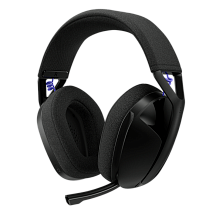 Гарнитура Logitech G321 LIGHTSPEED, радиоканал, Bluetooth 5.2, полноразмерные, чёрный, микрофон поворотный