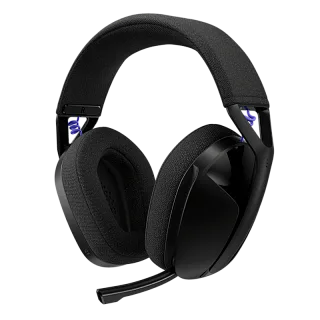 Гарнитура Logitech G321 LIGHTSPEED, радиоканал, Bluetooth 5.2, полноразмерные, чёрный, микрофон поворотный