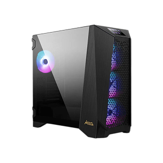 Корпус ПК без блока Case MSI MEG PROSPECT 700R, Midi-Tower, TG, 4x140mm ARGB, 2xUSB-A 3.2 + 1xUSB-C, E-ATX, ATX, mATX, mITX Black
