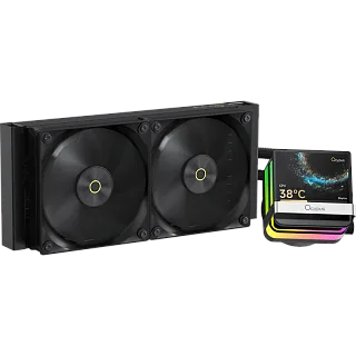 Система жидкостного охлаждения Ocypus Sigma L24 PRO BK, вентилятор 120 мм, шум 36 дБА, AM5