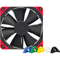 Корпусной вентилятор Noctua Cooler NF-F12 PWM chromax.black.swap, тип подшипника гидродинамический