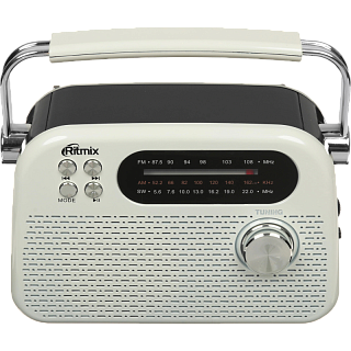 Радиоприёмник портативный Ritmix RPR-045, белый