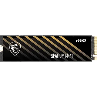 Твердотельный накопитель MSI SSD SPATIUM M461, 1 ТБ, 3D TLC, чтение 5000 МБ/с, 250 ТБ