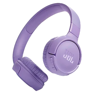 Наушники JBL T520BT, Bluetooth 5.3, накладные, сиреневый, крепление оголовье, встроенный микрофон