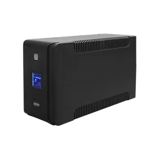 ИБП Hiden EXPERT ULS1200C линейно-интерактивный, 1200 ВА, 720 Вт, 4 Schuko и 2 IEC C13, ЖК-дисплей