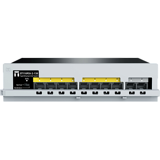 Коммутатор Netis ST110PDI-2-130 неуправляемый, 8 портов PoE+ 100 Мбит/с, 2 аплинка, 120 Вт