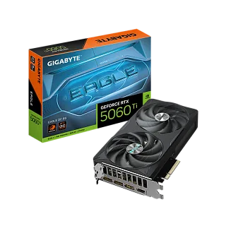 Видеокарта Gigabyte GV-N506TEAGLE OC-8GD, NVIDIA GeForce RTX 5060 Ti, 8 ГБ видеопамяти, GDDR7