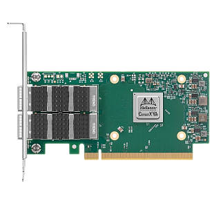 Сетевая карта Mellanox ConnectX-6 Dx MCX623106TN-CDAT, 2 порта QSFP56 100 Гбит/с