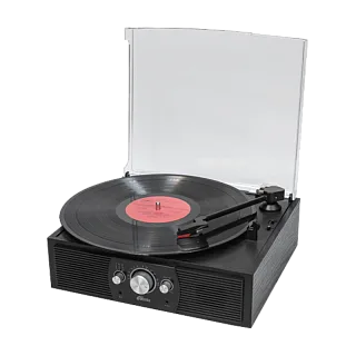 Виниловый проигрыватель Ritmix LP-200B, цвет чёрный, отделка под дерево