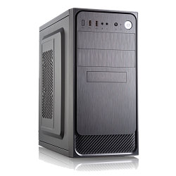Корпус для ПК Foxline FZ-053-SX450R-U32, типоразмер Mini Tower, чёрный