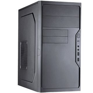 Корпус без блока Case Foxline FL-733, mATX, 2x5.25EXT, 2x3.5EXT, 5x3.5INT, 2xUSB2.0, HDA, w/o FAN, w/o PSU, no pwr cord