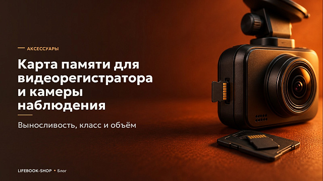 Карта памяти для видеорегистратора и камеры наблюдения: выносливость, класс и объём