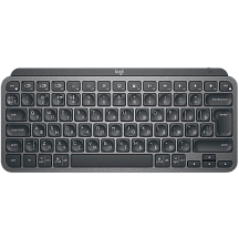 Клавиатура Logitech MX Keys MINI Graphite, Bluetooth, мембранные, графитовый, подсветка