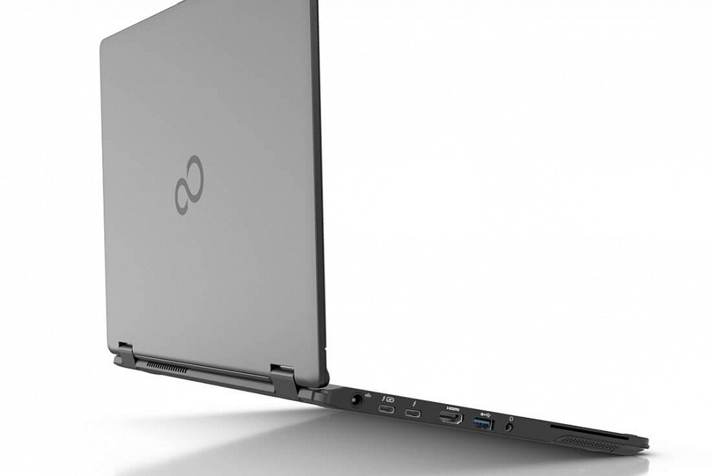 Ноутбук-трансформер Fujitsu LIFEBOOK U9312X 4G-LTE BLACK, Intel Core i7-1265U, 13.3" Full HD IPS, Touch & Wacom Active ES pen, 32GB LPDDR4X-4266, SSD1TB PCIe GEN4, Intel Iris Xe Graphics, WINDOWS 11 PRO, КЛАВИАТУРА RU/US, гарантия 1 год, сделано в Японии, фото 9