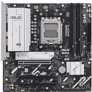 Материнская плата ASUS PRIME B840M-A-CSM, AM5, AMD B840, Micro-ATX, DDR5