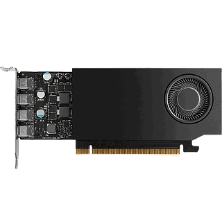 Видеокарта Nvidia A400 PCIe, NVIDIA RTX A400, 4 ГБ видеопамяти, GDDR6, PCI Express 4.0