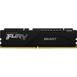 Оперативная память Kingston FURY Beast Black, 32ГБ DDR5, 5200MT/s, CL40, DIMM, KF552C40BB2-32