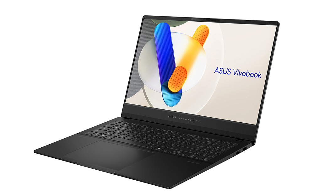 Ноутбук ASUS Vivobook S 15 OLED Neutral Black S5506MA-MA066W (90NB14E1-M004X0), Intel Core Ultra 5 125H, 16GB LPDDR5X, 1 TB SSD PCIe GEN4, 15.6" 3K OLED 120 Гц, Intel Arc Graphics, WINDOWS 11 HOME, КЛАВИАТУРА RU/US, гарантия 1 год, фото 3