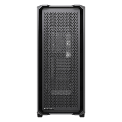 Корпус без блока Case HSPD F750, Mesh Mid Tower, Black, TG, 0.6 SPCC, no fans, ATX, mATX, mITX 160/405/160mm 3x2.5", 2x3.5", 7xPCI 1xUSB-A 3.0, 2xUSB-A 2.0 450x210x482mm