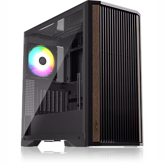 Корпус без блока Case Raijintek AGOS MAX, Midi-Tower, TG, 1x140mm ARGB, 2xUSB 3.0 + 1xUSB 2.0, E-ATX, ATX, mATX, mITX Black