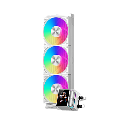 Система жидкостного охлаждения (СЖО) PCCooler DS360 ARGB Display WH