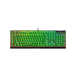 Игровая клавиатура Razer BlackWidow V4 X (Green Switch), Minecraft Ed., US Layout, чёрный