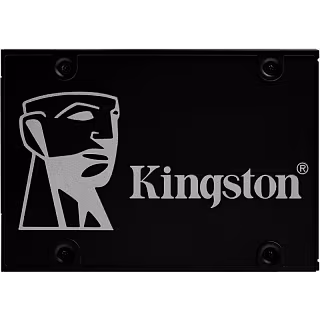 Твердотельный накопитель Kingston SSD KC600, 512GB, 2.5" 7mm, SATA3, 3D TLC, R/W 550/520MB/s, IOPs 90 000/80 000, DRAM buffer 512MB, TBW 300, DWPD 0.32 (12 мес) (SKC600/512G)