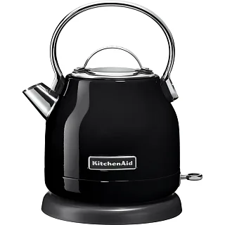 Электрочайник KitchenAid Classic 5KEK1222EOB, 1,25 л, 2200 Вт, чёрный