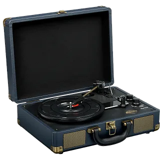 Виниловый проигрыватель Ritmix LP-160B, цвет тёмно-синий