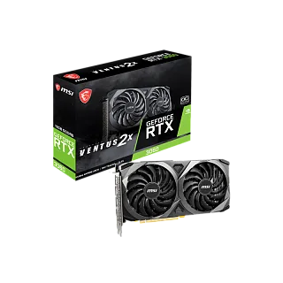 Видеокарта MSI GeForce RTX 3060 VENTUS 2X 12G, NVIDIA GeForce RTX 3060, 12 ГБ видеопамяти