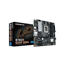 Материнская плата Gigabyte INTEL B760 s1700, LGA1700, mATX, DDR4, B760MD3HPDDR4