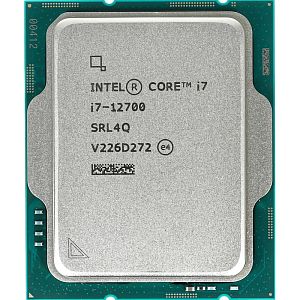 Процессор APU LGA1700 Intel Core i7-12700 (Alder Lake, (8P+4E)C/(16P+4E)T, 2.1/4.8GHz, 25MB, 65/180W, UHD Graphics 770) OEM