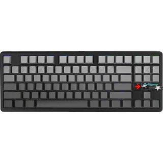 Клавиатура AULA F87Pro V2, проводное и беспроводное подключение, серый, подсветка