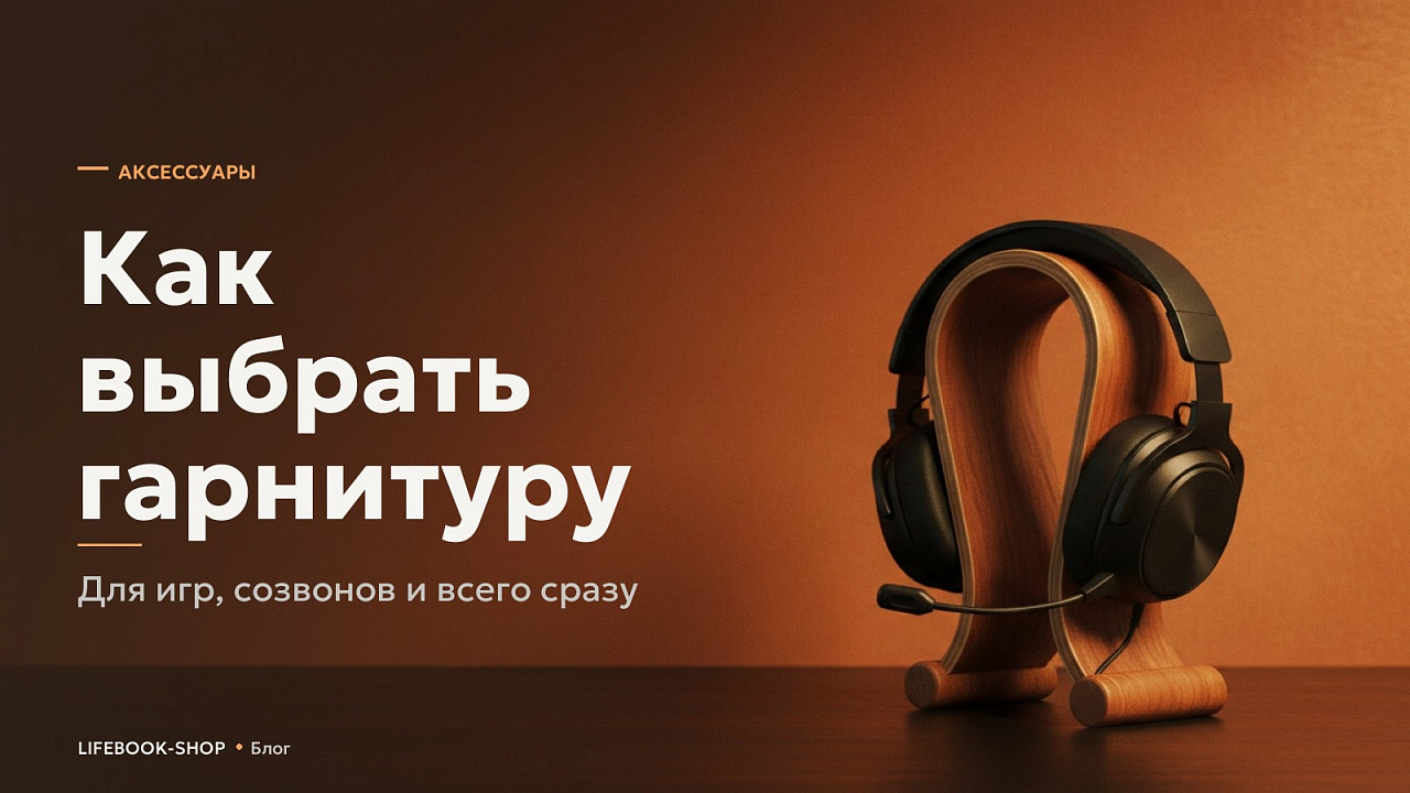 Как выбрать гарнитуру: для игр, созвонов и всего сразу
